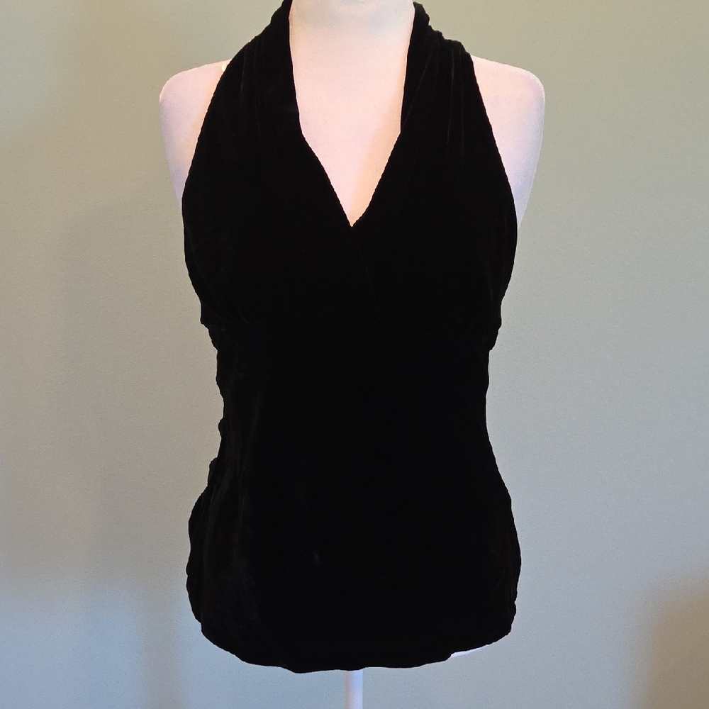 Express Black Halter Tank Top